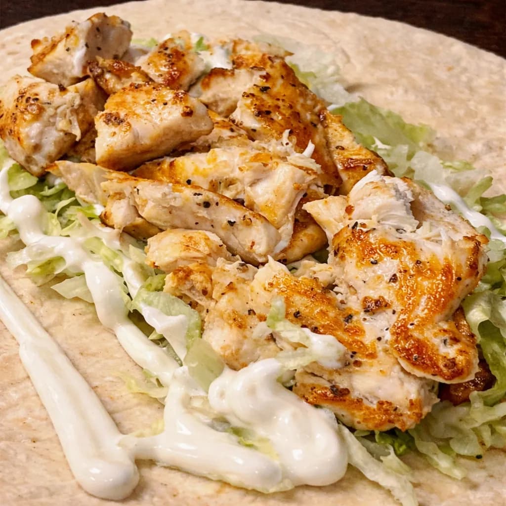 Chicken fillet kebab